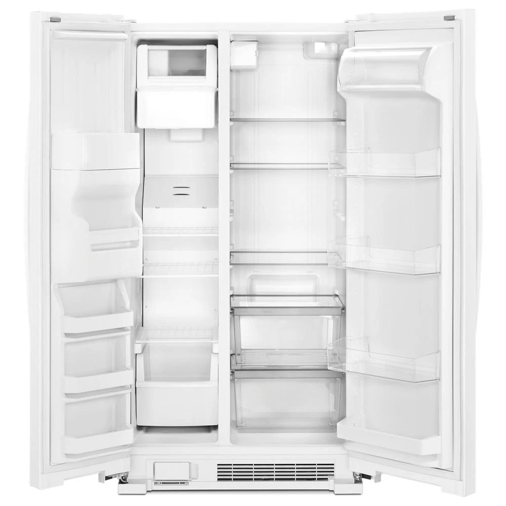 WHIRLPOOL  33-inch Wide Side-by-Side Refrigerator - 21 cu. ft. - White (WRS331SDHW)