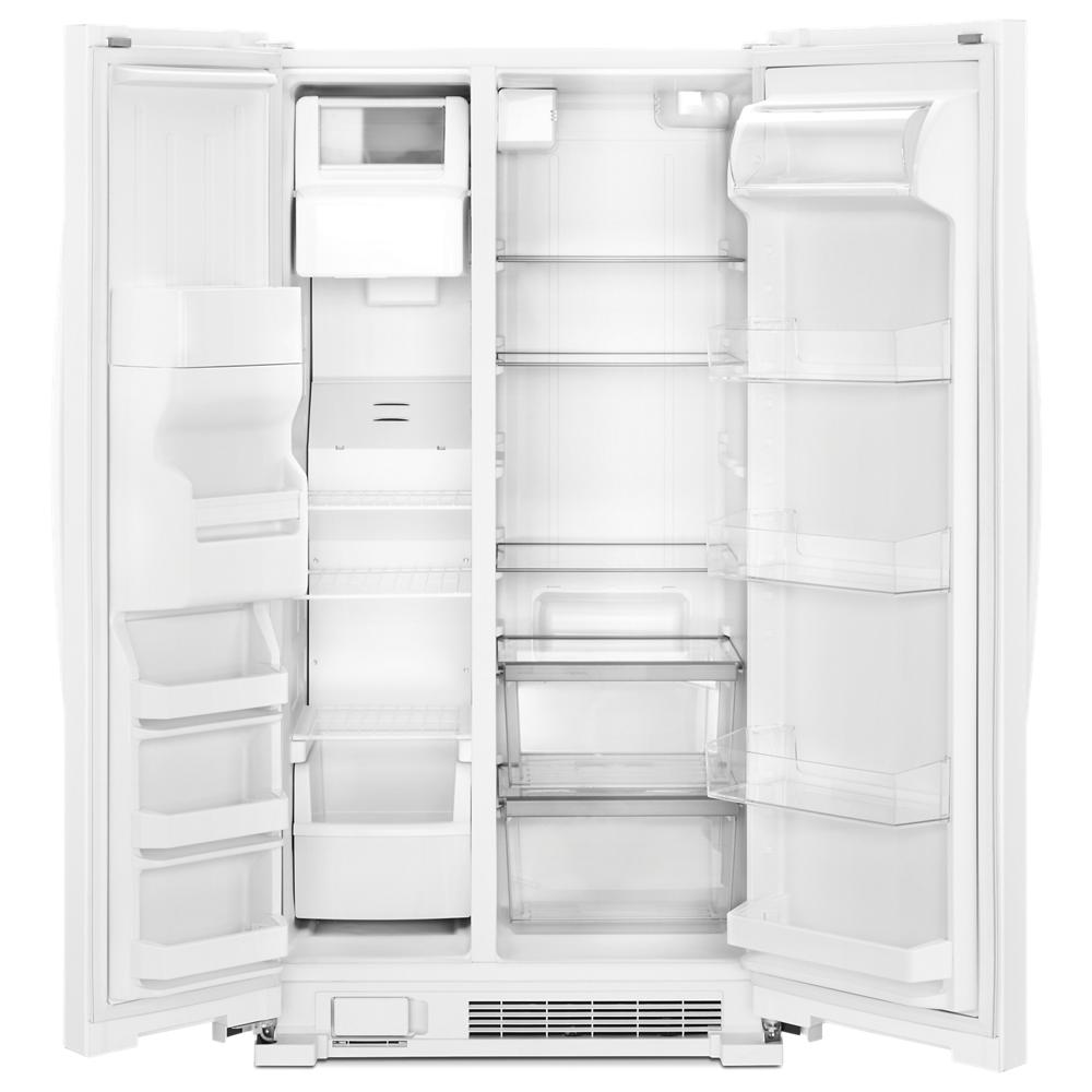 Whirlpool 33-inch Wide Side-by-Side Refrigerator - 21 cu. ft. - White (WRS331SDHW)