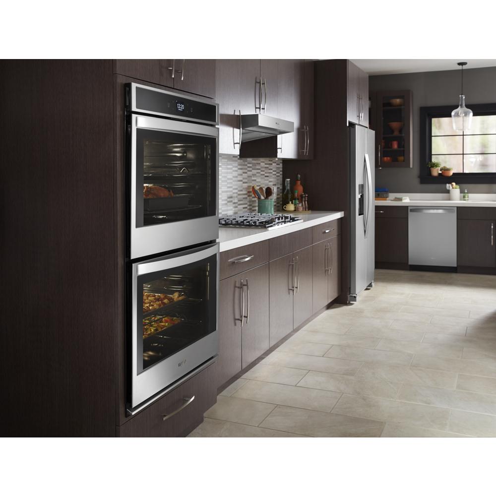 Whirlpool 36-inch Wide Side-by-Side Refrigerator - 25 cu. ft. - Monochromatic Stainless Steel (WRS335SDHM)