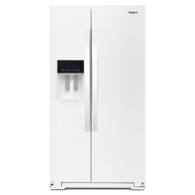 WHIRLPOOL 36-inch Wide Side-by-Side Refrigerator - 28 cu. ft. - White (WRS588FIHW)
