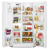 WHIRLPOOL 36-inch Wide Side-by-Side Refrigerator - 28 cu. ft. - White (WRS588FIHW)