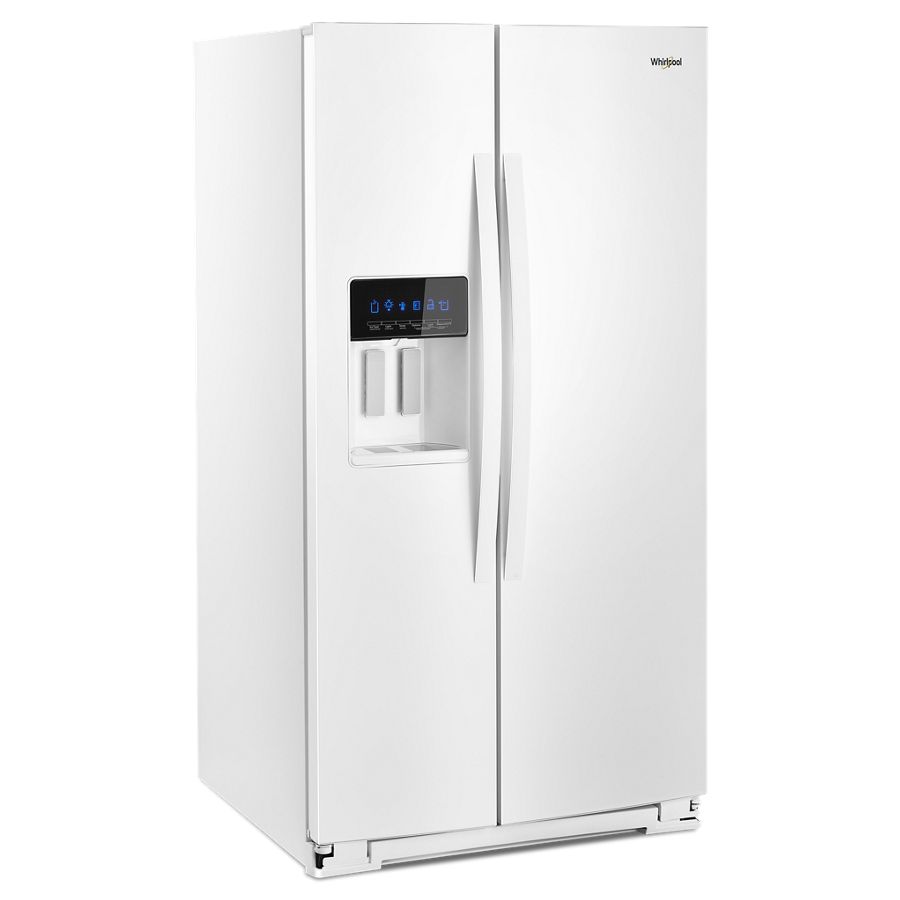 WHIRLPOOL 36-inch Wide Side-by-Side Refrigerator - 28 cu. ft. - White (WRS588FIHW)