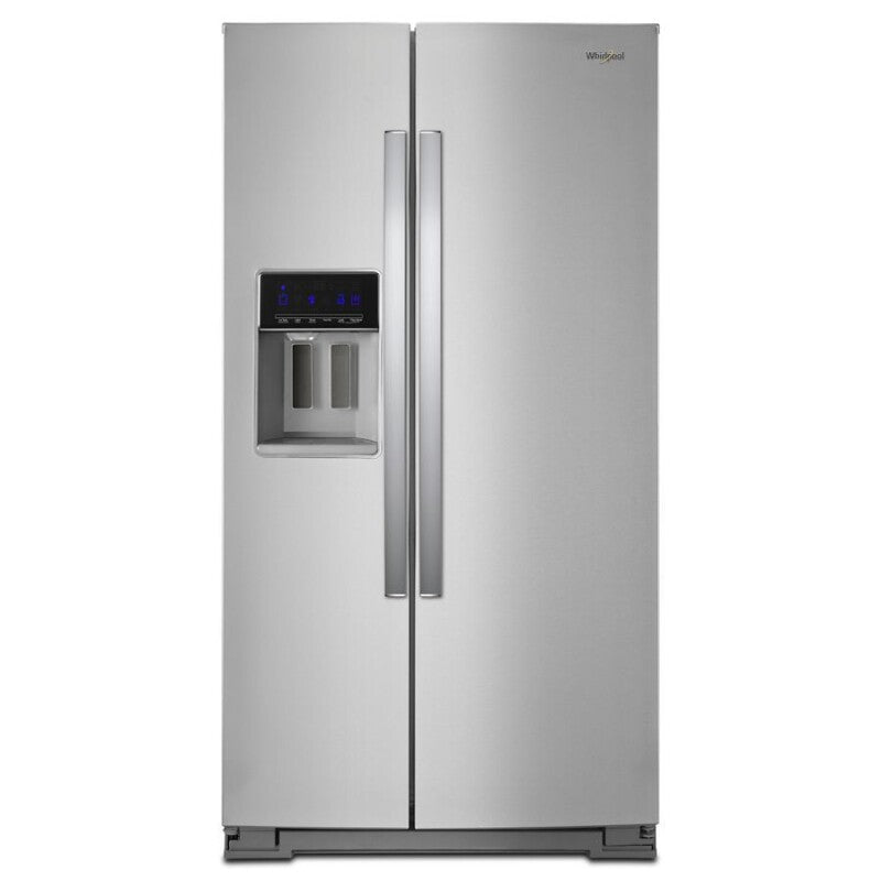 WHIRLPOOL 36-inch Wide Side-by-Side Refrigerator - 28 cu. ft. - Fingerprint Resistant Stainless Steel (WRS588FIHZ)