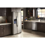 Whirlpool 36-inch Wide Side-by-Side Refrigerator - 28 cu. ft. - Fingerprint Resistant Stainless Steel (WRS588FIHZ)