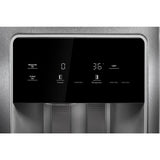 Whirlpool  36-inch Counter Depth Side-by-Side Refrigerator with TruCool™ System - Fingerprint-Resistant Stainless Finish (WRSC5536RZ)