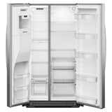 Whirlpool  36-inch Counter Depth Side-by-Side Refrigerator with TruCool™ System - Fingerprint-Resistant Stainless Finish (WRSC5536RZ)
