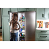 Whirlpool  36-inch Counter Depth Side-by-Side Refrigerator with TruCool™ System - Fingerprint-Resistant Stainless Finish (WRSC5536RZ)