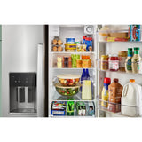 WHIRLPOOL  36-inch Counter Depth Side-by-Side Refrigerator with TruCool™ System - Fingerprint-Resistant Stainless Finish (WRSC5536RZ)