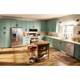 Whirlpool  36-inch Counter Depth Side-by-Side Refrigerator with TruCool™ System - Fingerprint-Resistant Stainless Finish (WRSC5536RZ)