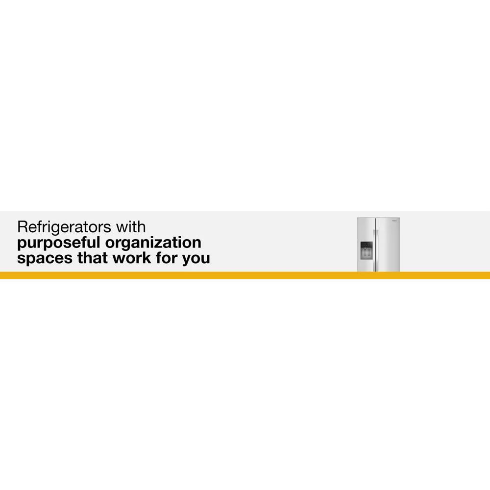 Whirlpool  36-inch Counter Depth Side-by-Side Refrigerator with TruCool™ System - Fingerprint-Resistant Stainless Finish (WRSC5536RZ)