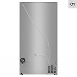 Whirlpool  36-inch Counter Depth Side-by-Side Refrigerator with TruCool™ System - Fingerprint-Resistant Stainless Finish (WRSC5536RZ)
