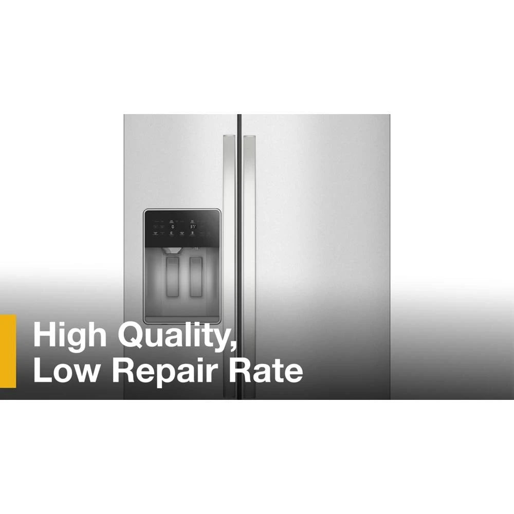 WHIRLPOOL  36-inch Counter Depth Side-by-Side Refrigerator with TruCool™ System - Fingerprint-Resistant Stainless Finish (WRSC5536RZ)