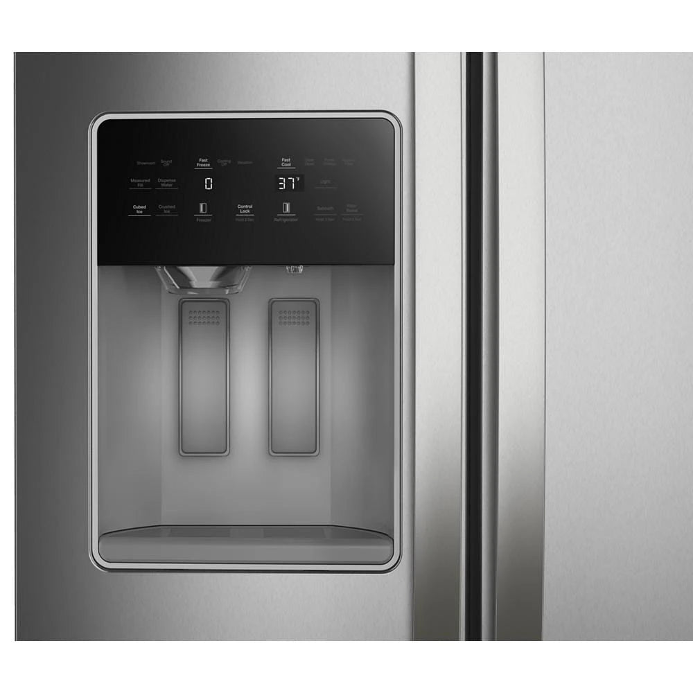 WHIRLPOOL  36-inch Counter Depth Side-by-Side Refrigerator with TruCool™ System - Fingerprint-Resistant Stainless Finish (WRSC5536RZ)
