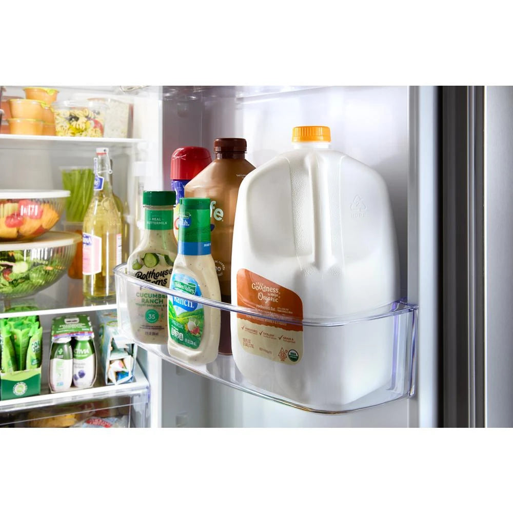 WHIRLPOOL  36-inch Counter Depth Side-by-Side Refrigerator with TruCool™ System - Fingerprint-Resistant Stainless Finish (WRSC5536RZ)