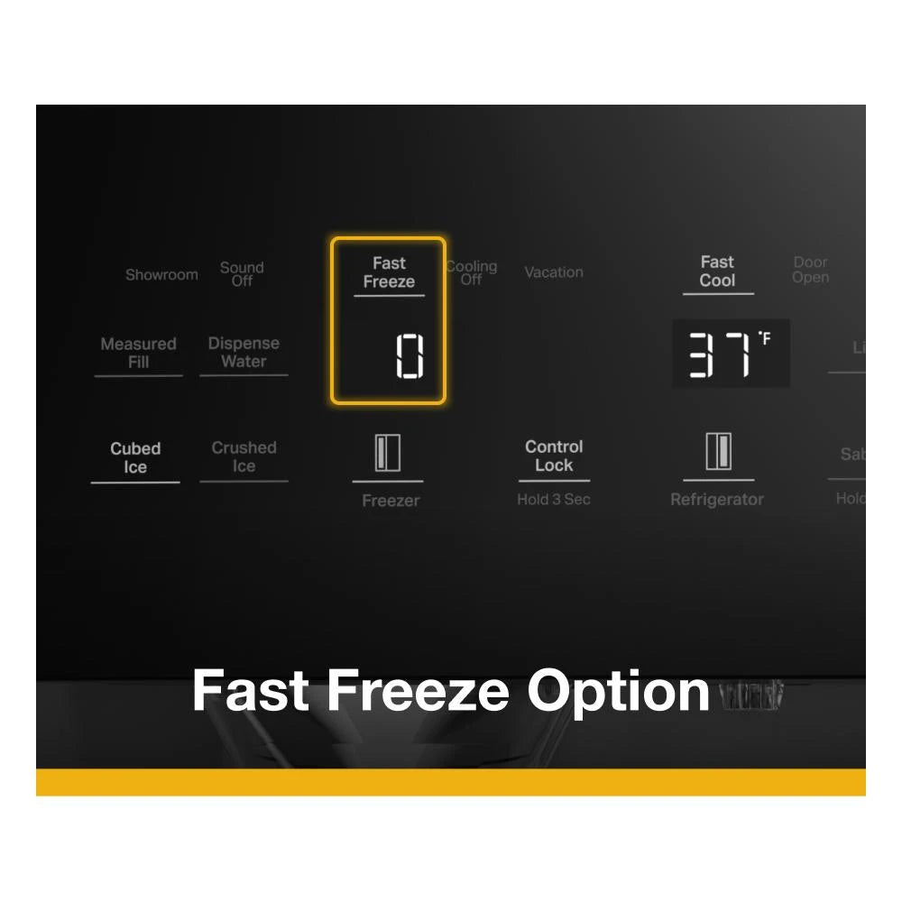 WHIRLPOOL  36-inch Counter Depth Side-by-Side Refrigerator with TruCool™ System - Fingerprint-Resistant Stainless Finish (WRSC5536RZ)