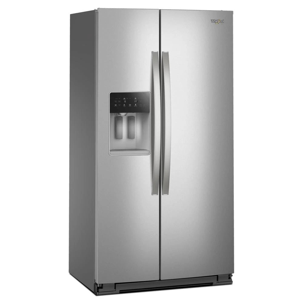 WHIRLPOOL  36-inch Counter Depth Side-by-Side Refrigerator with TruCool™ System - Fingerprint-Resistant Stainless Finish (WRSC5536RZ)