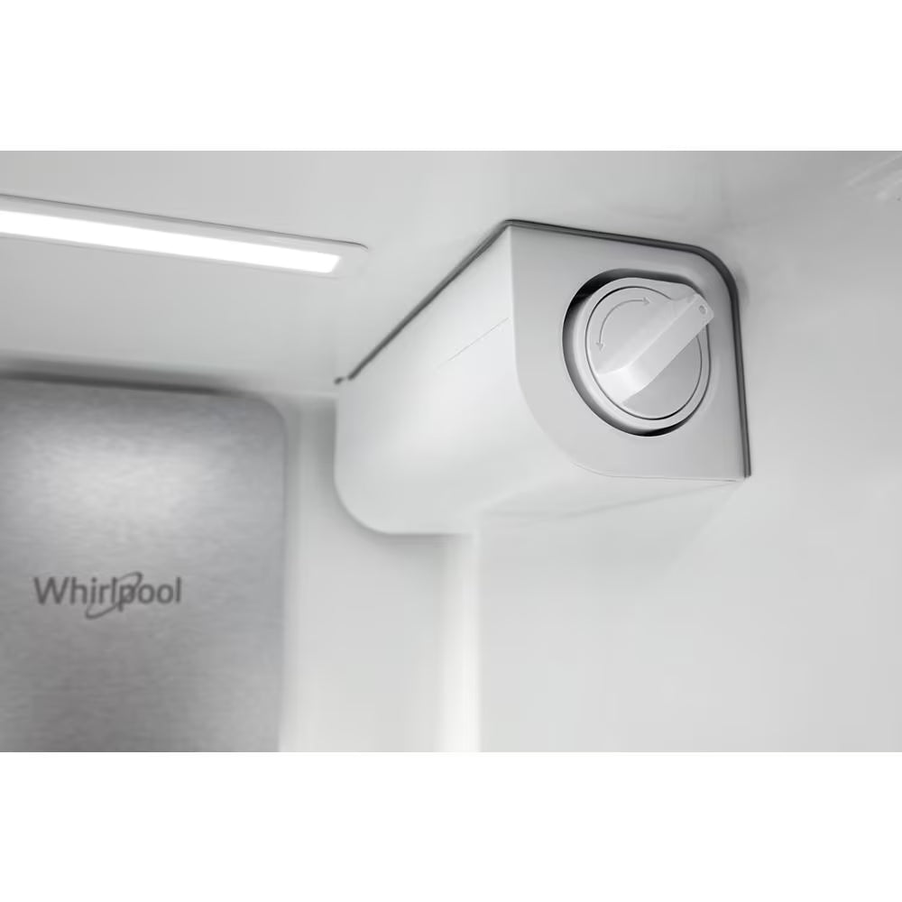 Whirlpool  36-inch Counter Depth Side-by-Side Refrigerator with TruCool™ System - Fingerprint-Resistant Stainless Finish (WRSC5536RZ)