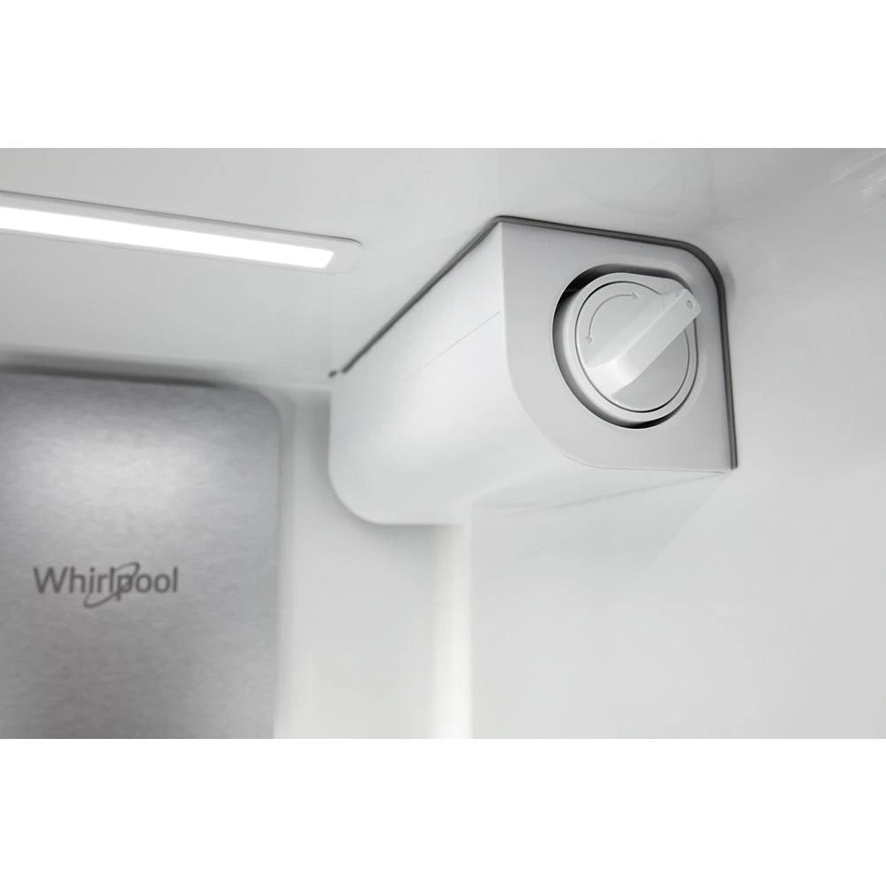 WHIRLPOOL  36-inch Counter Depth Side-by-Side Refrigerator with TruCool™ System - Fingerprint-Resistant Stainless Finish (WRSC5536RZ)