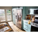 Whirlpool  36-inch Counter Depth Side-by-Side Refrigerator with TruCool™ System - Fingerprint-Resistant Stainless Finish (WRSC5536RZ)