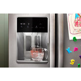 Whirlpool  36-inch Standard Depth Side-by-Side Refrigerator with TruCool™ System - Fingerprint-Resistant Stainless Finish (WRSF5536RZ)