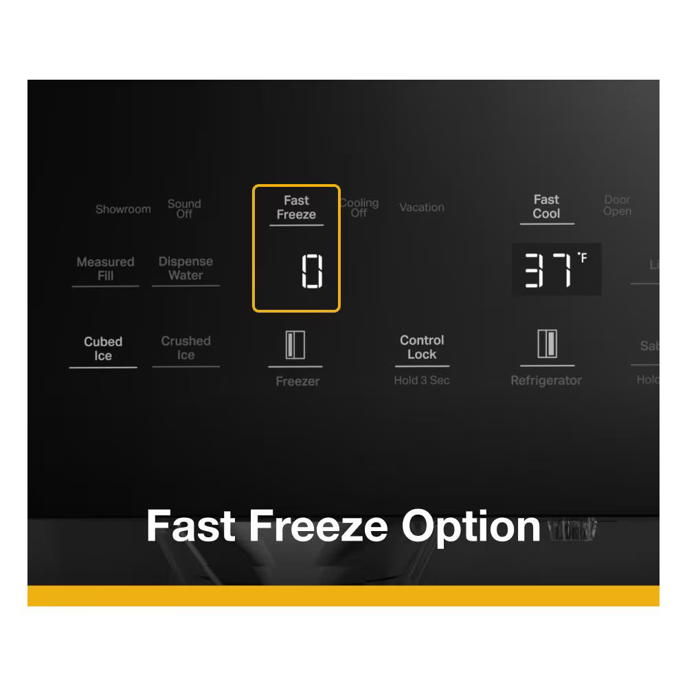 Whirlpool  36-inch Standard Depth Side-by-Side Refrigerator with TruCool™ System - Fingerprint-Resistant Stainless Finish (WRSF5536RZ)