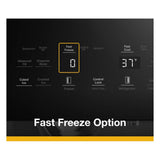 WHIRLPOOL  36-inch Standard Depth Side-by-Side Refrigerator with TruCool™ System - Fingerprint-Resistant Stainless Finish (WRSF5536RZ)