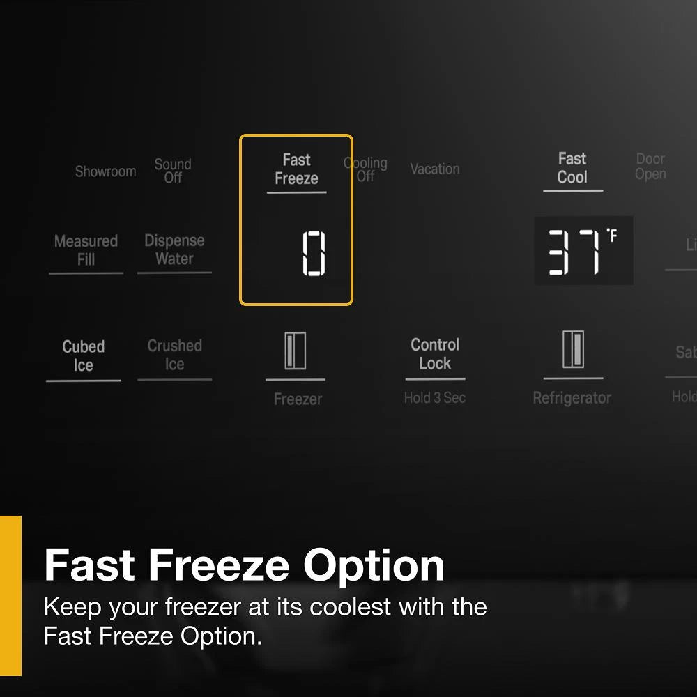 WHIRLPOOL  36-inch Standard Depth Side-by-Side Refrigerator with TruCool™ System - Fingerprint-Resistant Stainless Finish (WRSF5536RZ)