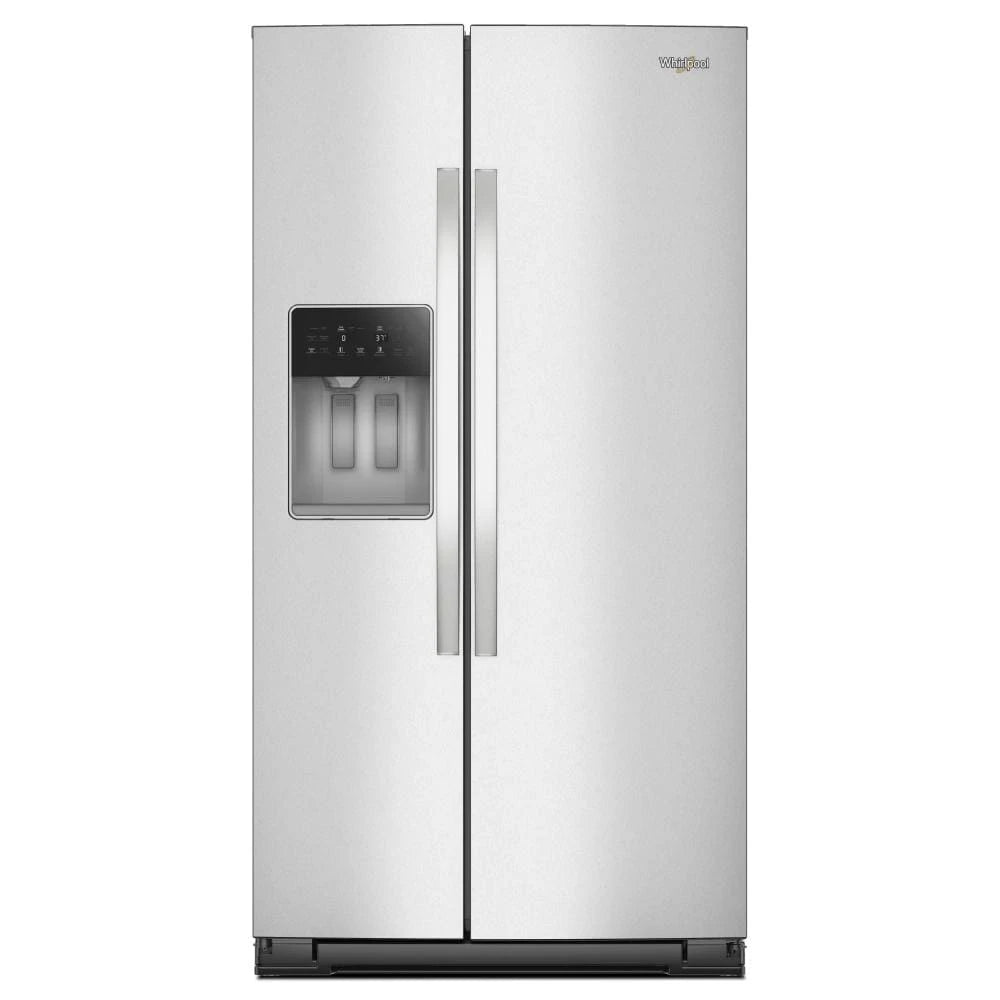 WHIRLPOOL  36-inch Standard Depth Side-by-Side Refrigerator with TruCool™ System - Fingerprint-Resistant Stainless Finish (WRSF5536RZ)