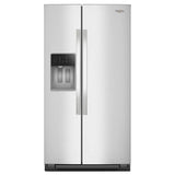 WHIRLPOOL  36-inch Standard Depth Side-by-Side Refrigerator with TruCool™ System - Fingerprint-Resistant Stainless Finish (WRSF5536RZ)