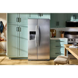 WHIRLPOOL  36-inch Standard Depth Side-by-Side Refrigerator with TruCool™ System - Fingerprint-Resistant Stainless Finish (WRSF5536RZ)