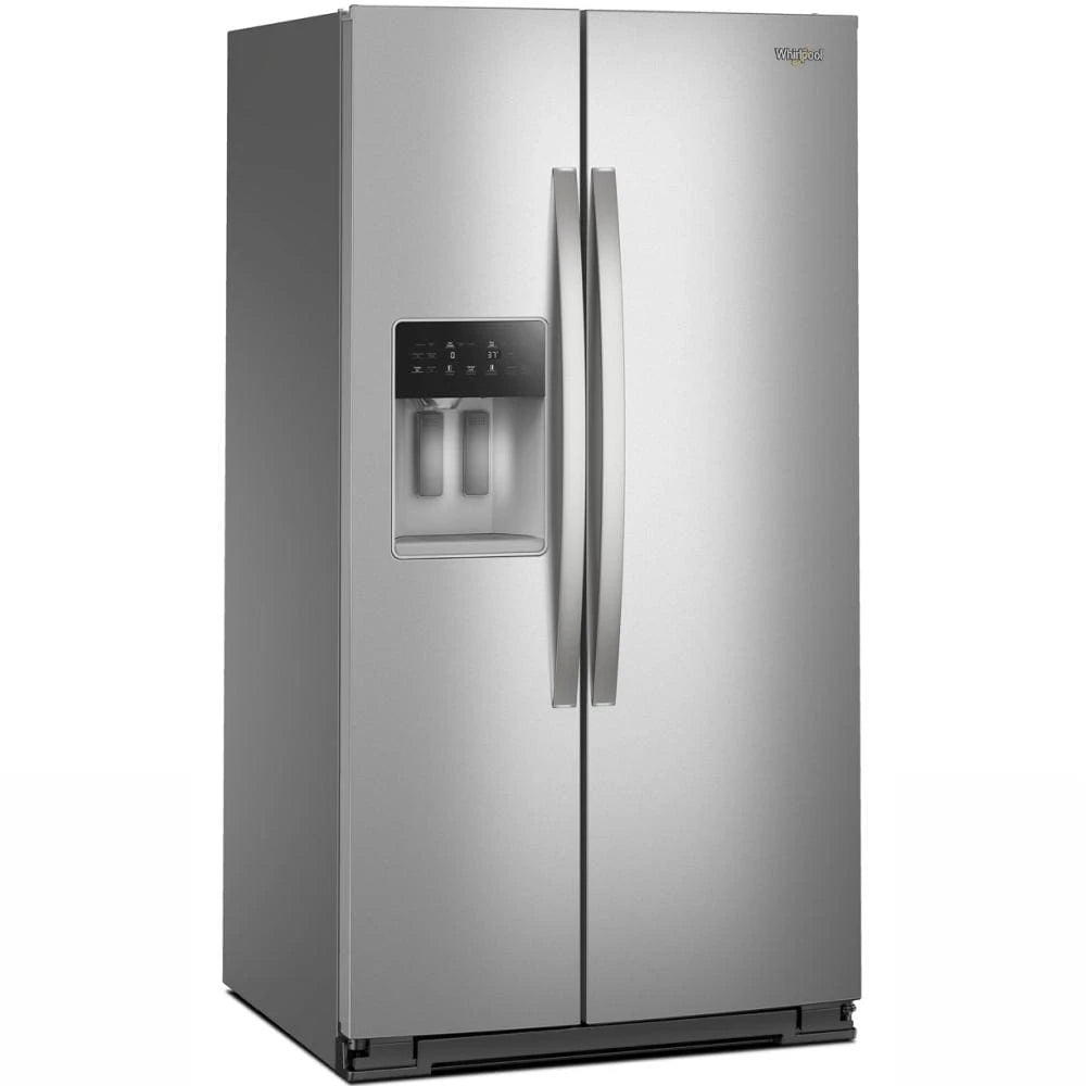 WHIRLPOOL  36-inch Standard Depth Side-by-Side Refrigerator with TruCool™ System - Fingerprint-Resistant Stainless Finish (WRSF5536RZ)