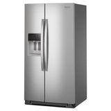 Whirlpool  36-inch Standard Depth Side-by-Side Refrigerator with TruCool™ System - Fingerprint-Resistant Stainless Finish (WRSF5536RZ)