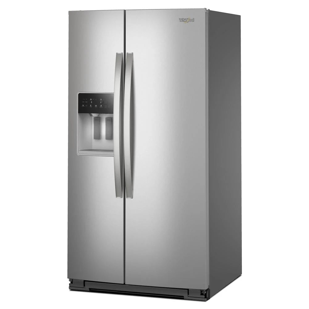 WHIRLPOOL  36-inch Standard Depth Side-by-Side Refrigerator with TruCool™ System - Fingerprint-Resistant Stainless Finish (WRSF5536RZ)