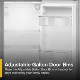 Whirlpool  36-inch Standard Depth Side-by-Side Refrigerator with TruCool™ System - Fingerprint-Resistant Stainless Finish (WRSF5536RZ)