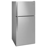 WHIRLPOOL  30-inch Wide Top Freezer Refrigerator - 18 Cu. Ft. - Monochromatic Stainless Steel (WRT108FFDM)