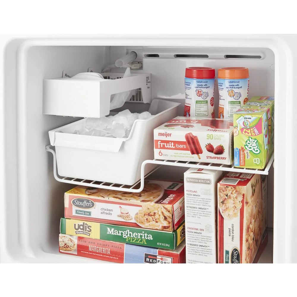 WHIRLPOOL  24-inch Wide Small Space Top-Freezer Refrigerator - 11.6 cu. ft. - Fingerprint-Resistant Stainless Finish (WRT112CZJZ)