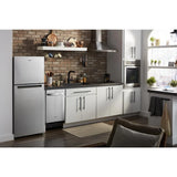 WHIRLPOOL  24-inch Wide Small Space Top-Freezer Refrigerator - 11.6 cu. ft. - Fingerprint-Resistant Stainless Finish (WRT112CZJZ)