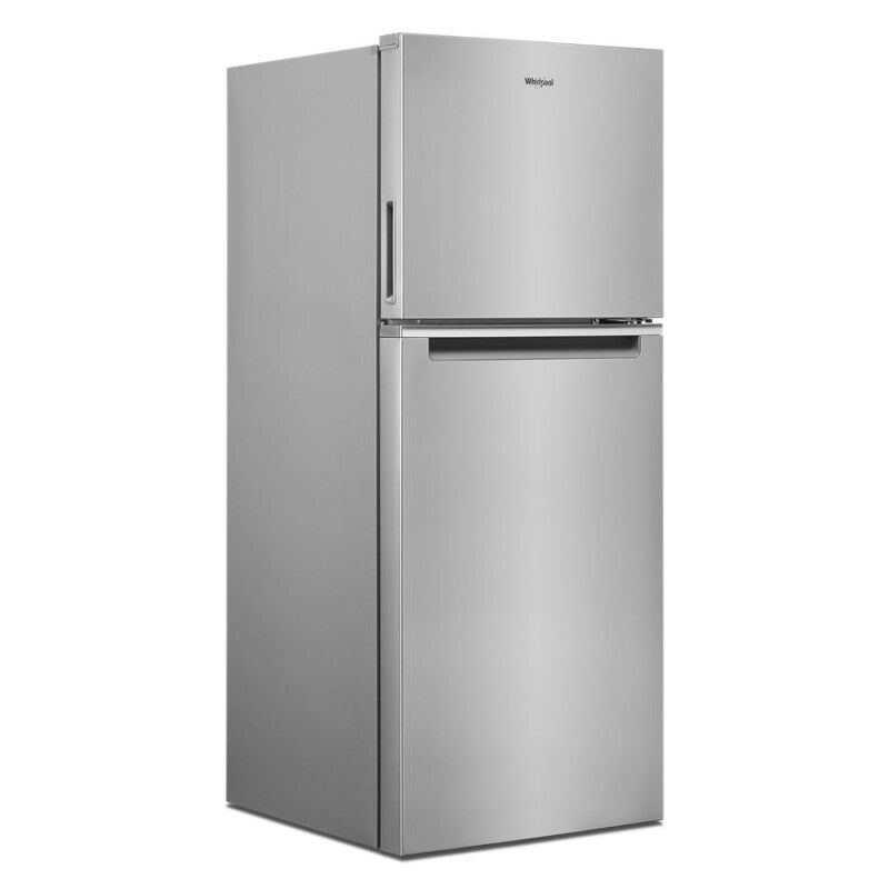 Whirlpool 24-inch Wide Small Space Top-Freezer Refrigerator - 11.6 cu. ft. - Fingerprint-Resistant Stainless Finish (WRT112CZJZ)
