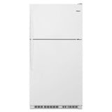 Whirlpool  33-inch Wide Top Freezer Refrigerator - 20 cu. ft. - White (WRT311FZDW)