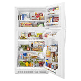 Whirlpool  33-inch Wide Top Freezer Refrigerator - 20 cu. ft. - White (WRT311FZDW)