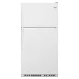 Whirlpool 33" Wide Top Freezer Refrigerator - 20 cu. ft. - White (WRT311FZDW)