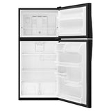 Whirlpool 30-inch Wide Top Freezer Refrigerator - 18 cu. ft. - Black (WRT318FZDB)