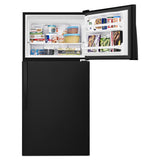 Whirlpool 30-inch Wide Top Freezer Refrigerator - 18 cu. ft. - Black (WRT318FZDB)