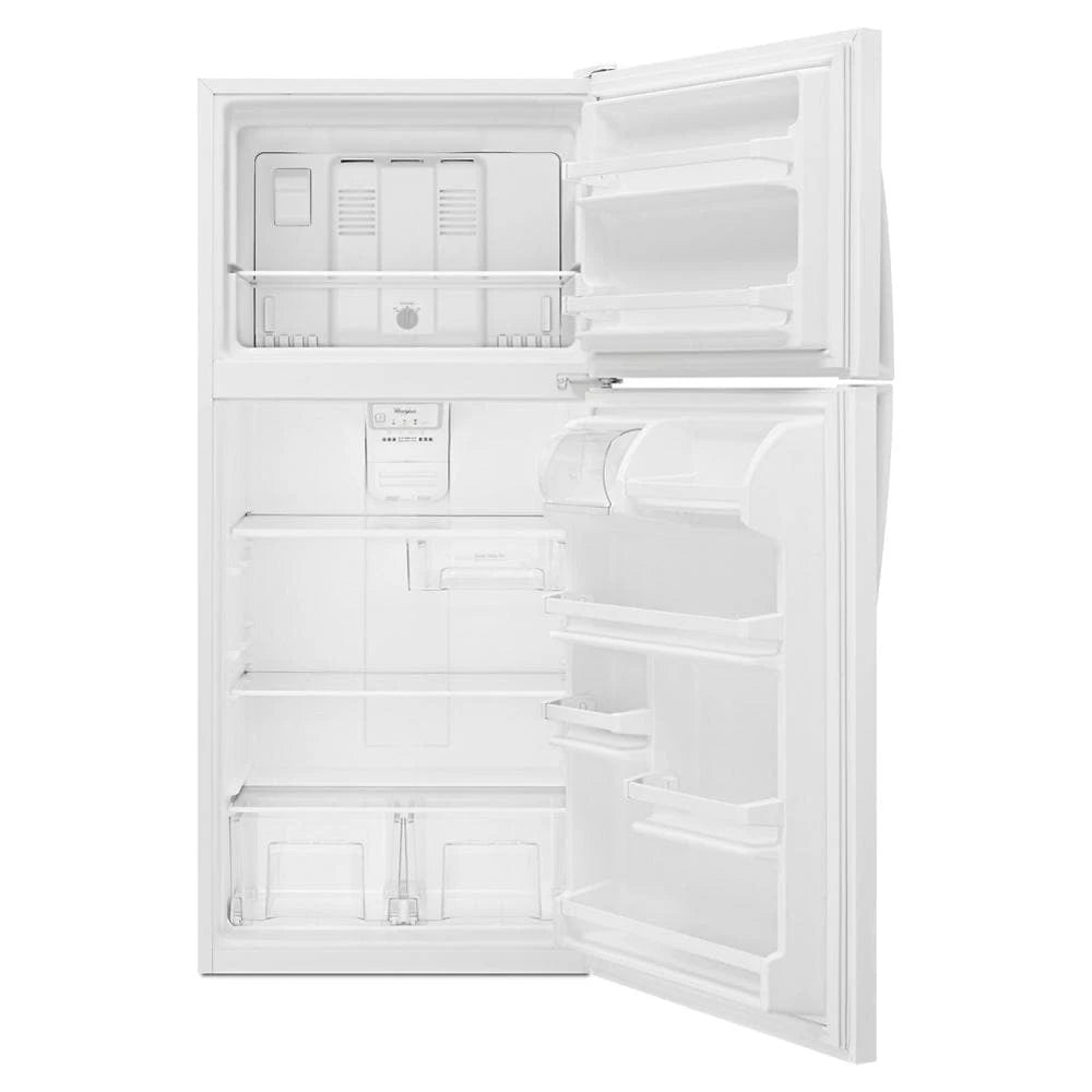 WHIRLPOOL  30-inch Wide Top Freezer Refrigerator - 18 cu. ft. - White (WRT318FZDW)