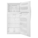 Whirlpool  30-inch Wide Top Freezer Refrigerator - 18 cu. ft. - White (WRT318FZDW)