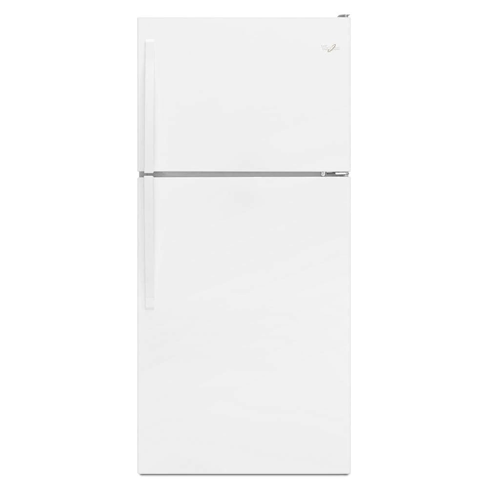 WHIRLPOOL  30-inch Wide Top Freezer Refrigerator - 18 cu. ft. - White (WRT318FZDW)