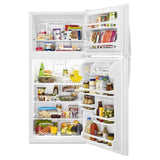 WHIRLPOOL  30-inch Wide Top Freezer Refrigerator - 18 cu. ft. - White (WRT318FZDW)