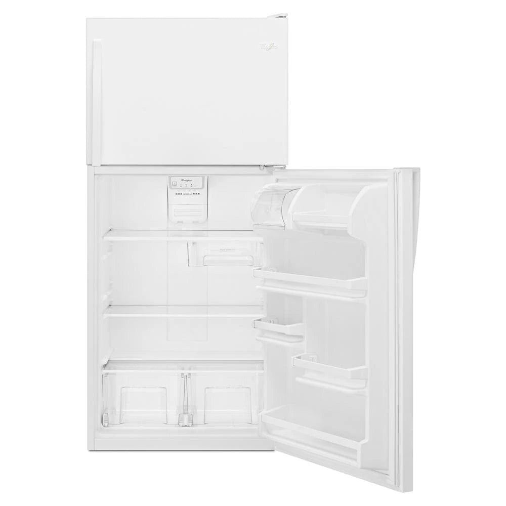 WHIRLPOOL  30-inch Wide Top Freezer Refrigerator - 18 cu. ft. - White (WRT318FZDW)