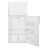 WHIRLPOOL  30-inch Wide Top Freezer Refrigerator - 18 cu. ft. - White (WRT318FZDW)