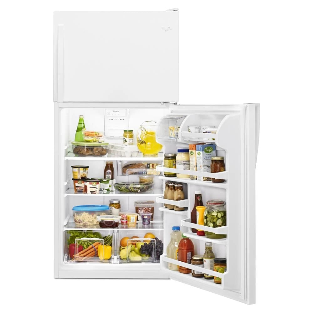 WHIRLPOOL  30-inch Wide Top Freezer Refrigerator - 18 cu. ft. - White (WRT318FZDW)